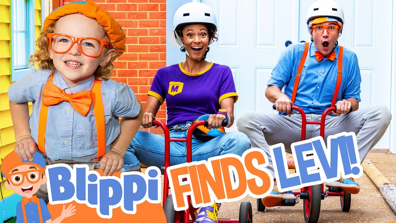 Blippi and Meekah Race to Find Levi! Educational Videos for Kids