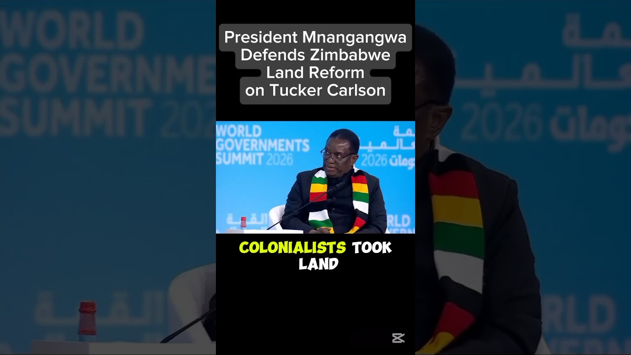 President Mnangagwa Tells Tucker Carlson: