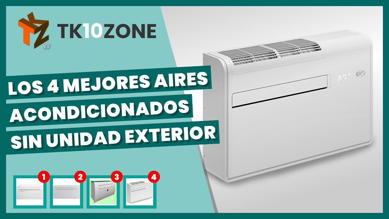 Los 4 mejores aires acondicionados sin unidad exterior