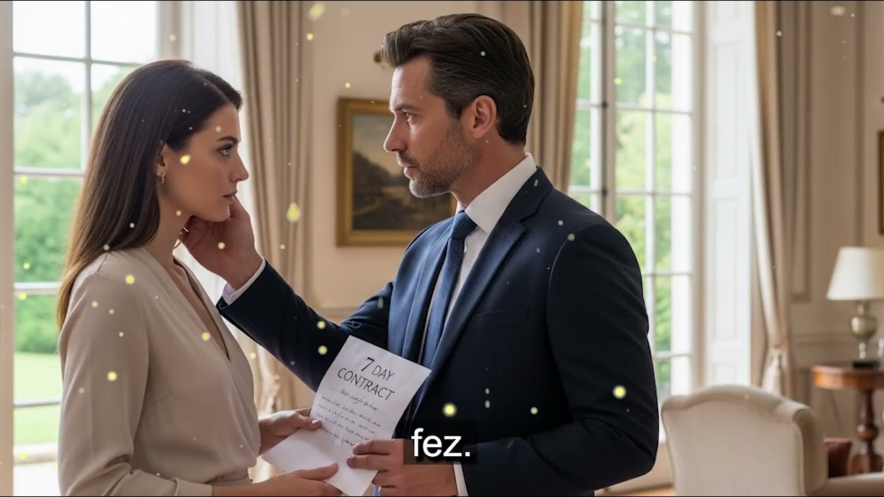 💍 UM CONTRATO DE 7 DIAS… MAS O MILIONÁRIO VIÚVO SE APAIXONOU PELO OLHAR DELA! 💔📜