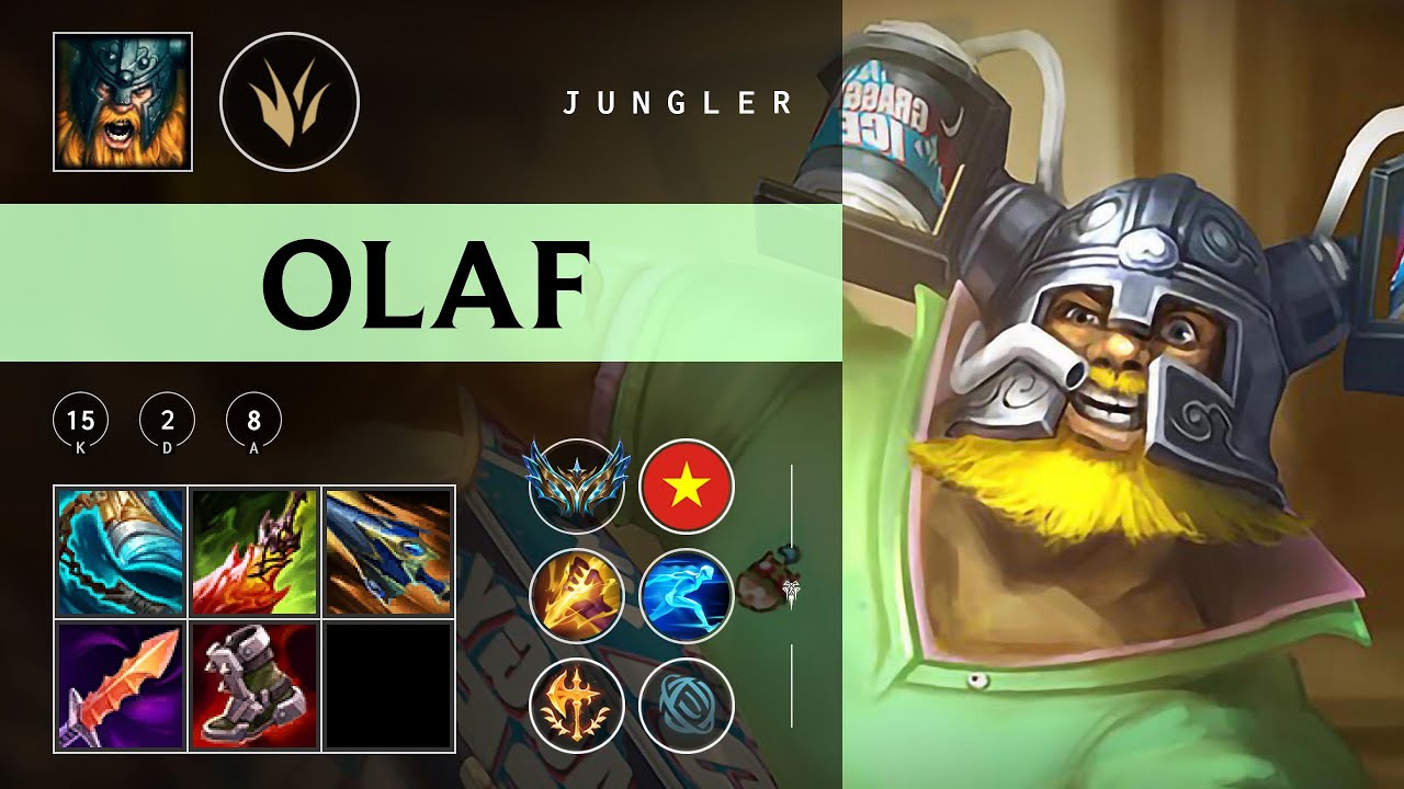 Olaf Jungle vs Viego - VN Challenger Patch 25.24