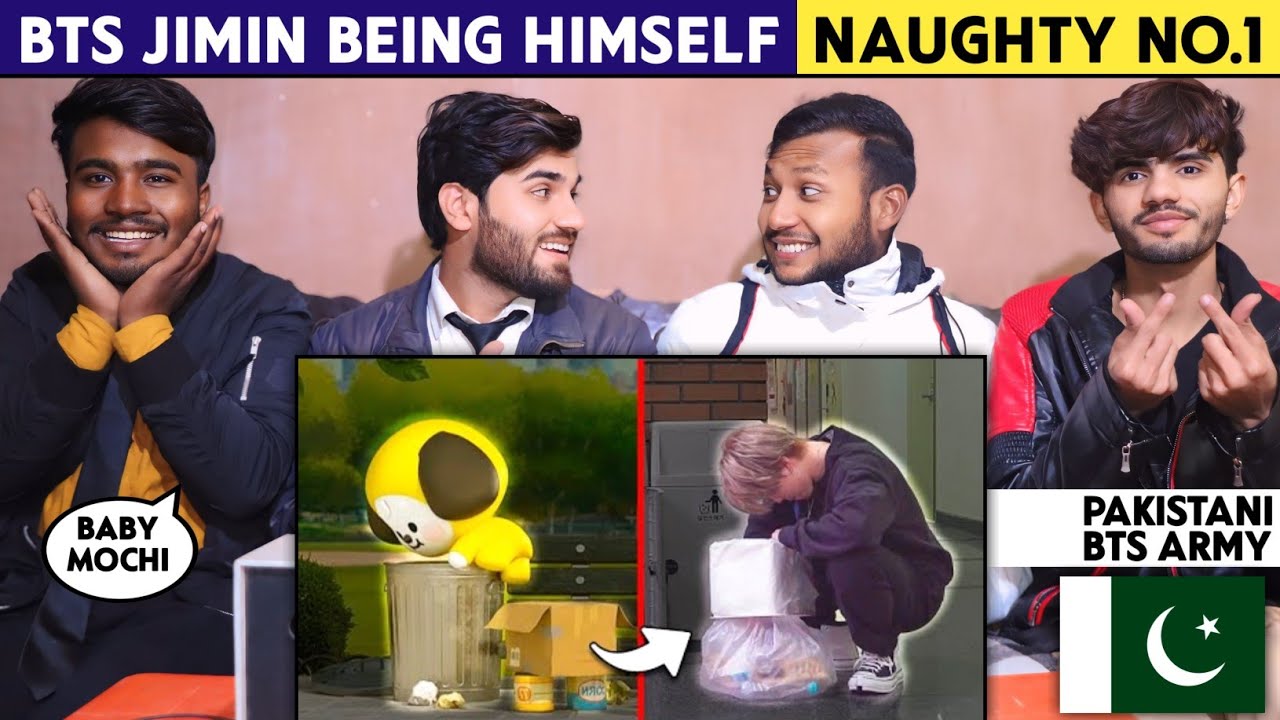 Bts Jimin Being Himself - Pakistani Reaction - Shan Rajpoot