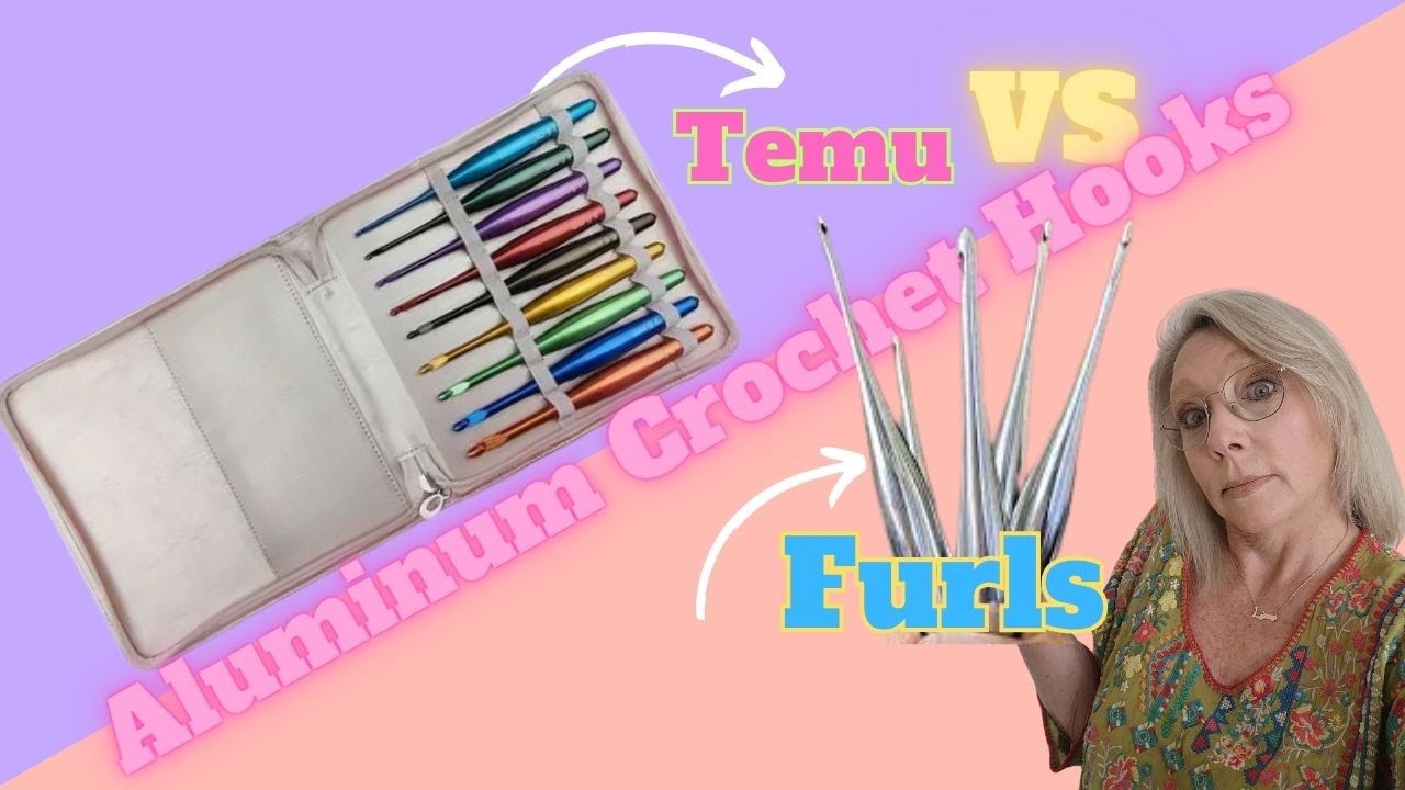 Temu Hooks Showdown: Can They Beat Furls? #temu #furls #crochethook  @Temu @Juan The Yarn Addict