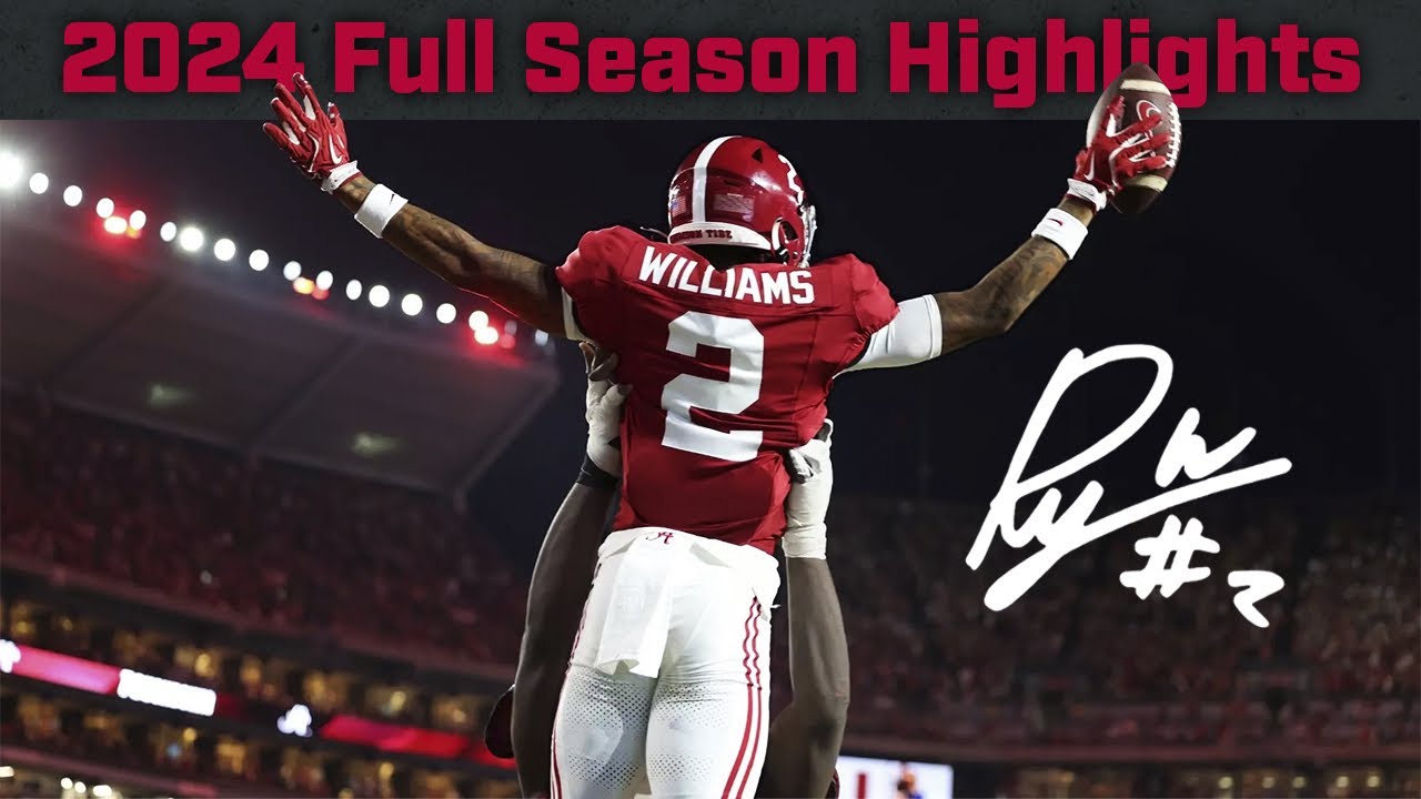 17 Minutes of 17 y/o Ryan Williams Highlights | Alabama WR 🐘