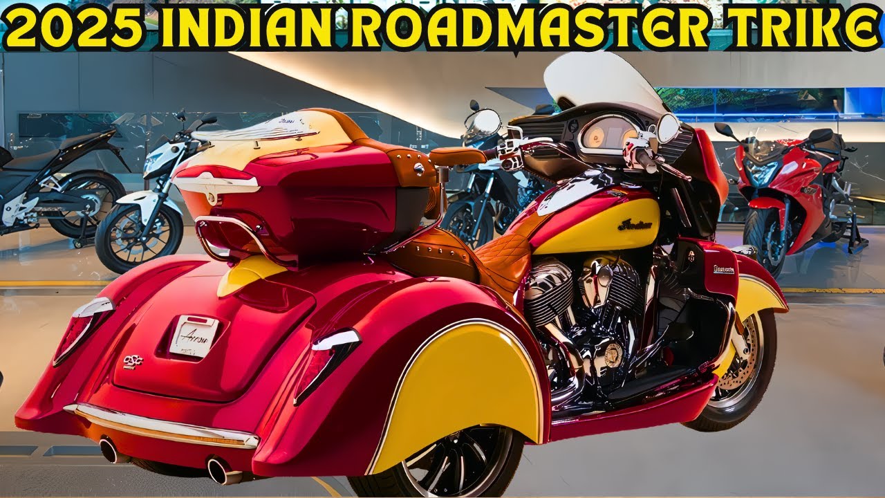 2025 Indian Roadmaster Trike New PowerPlus Engine Impacts Performance