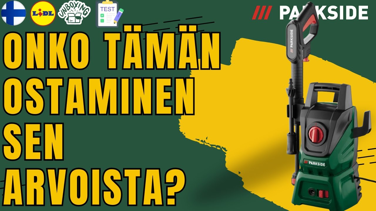 PAINEPESURI Parkside PHD 110 G2  SUOMI FINLAND LIDL