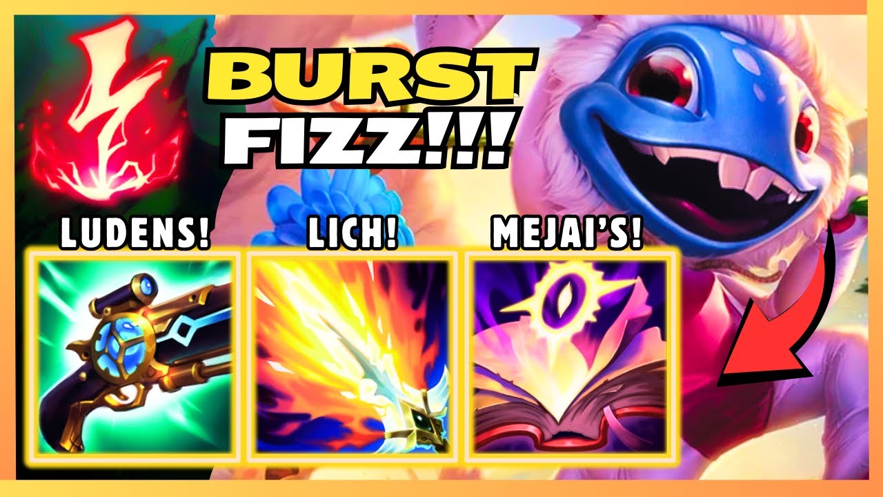 FIZZ ELECTROCUTE BURST BUILD!!! ONE SHOTS WITH ULTIMATES!!!