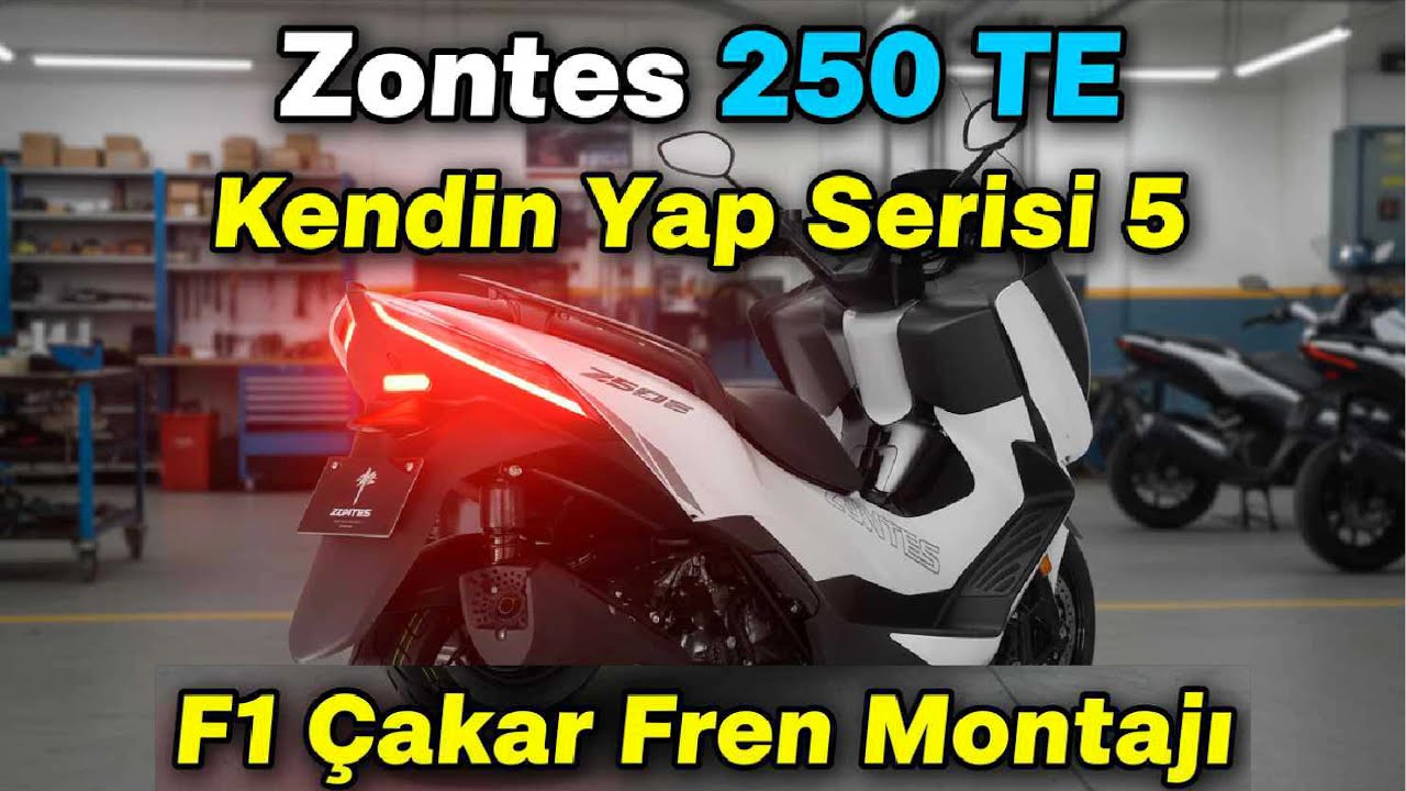 ⚠️Повысьте свою безопасность! Установка F1 мерцающего стоп-сигнала на Zontes 250 TE | Серия Сделай 5