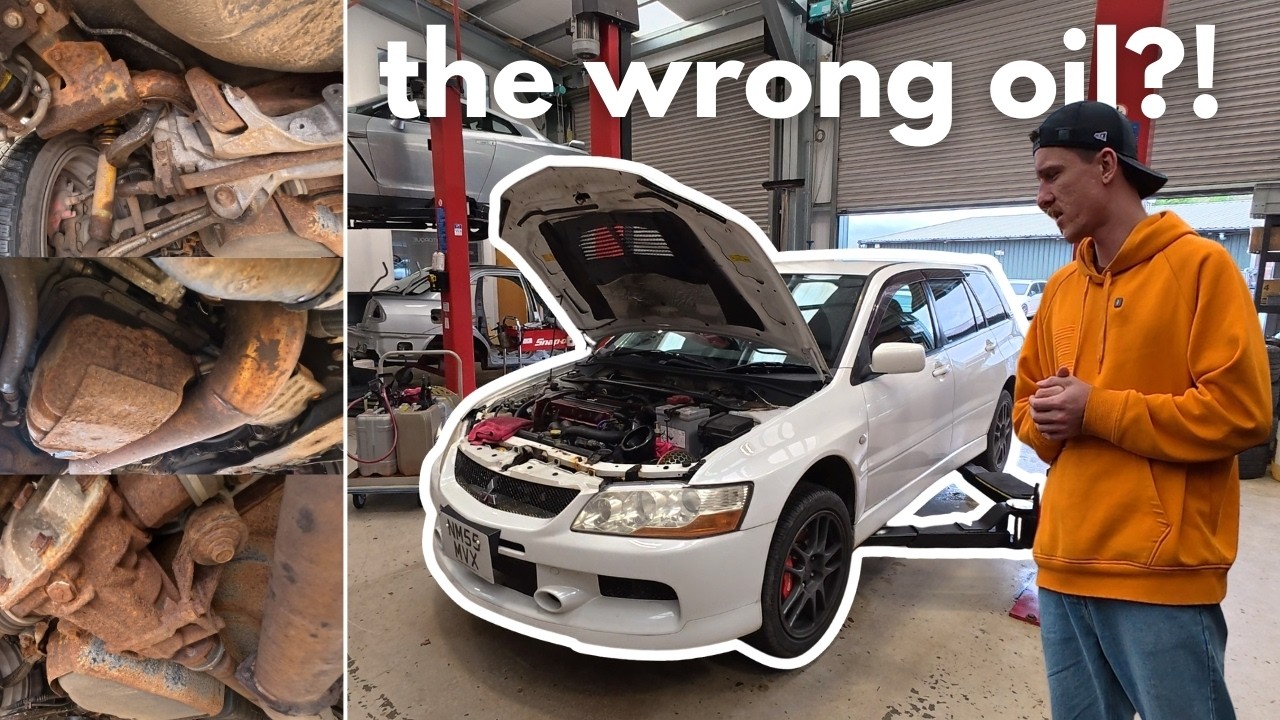 How bad is the rust??? | My Evo 9 Wagon gets serviced at one of UK's premium JDM workshops