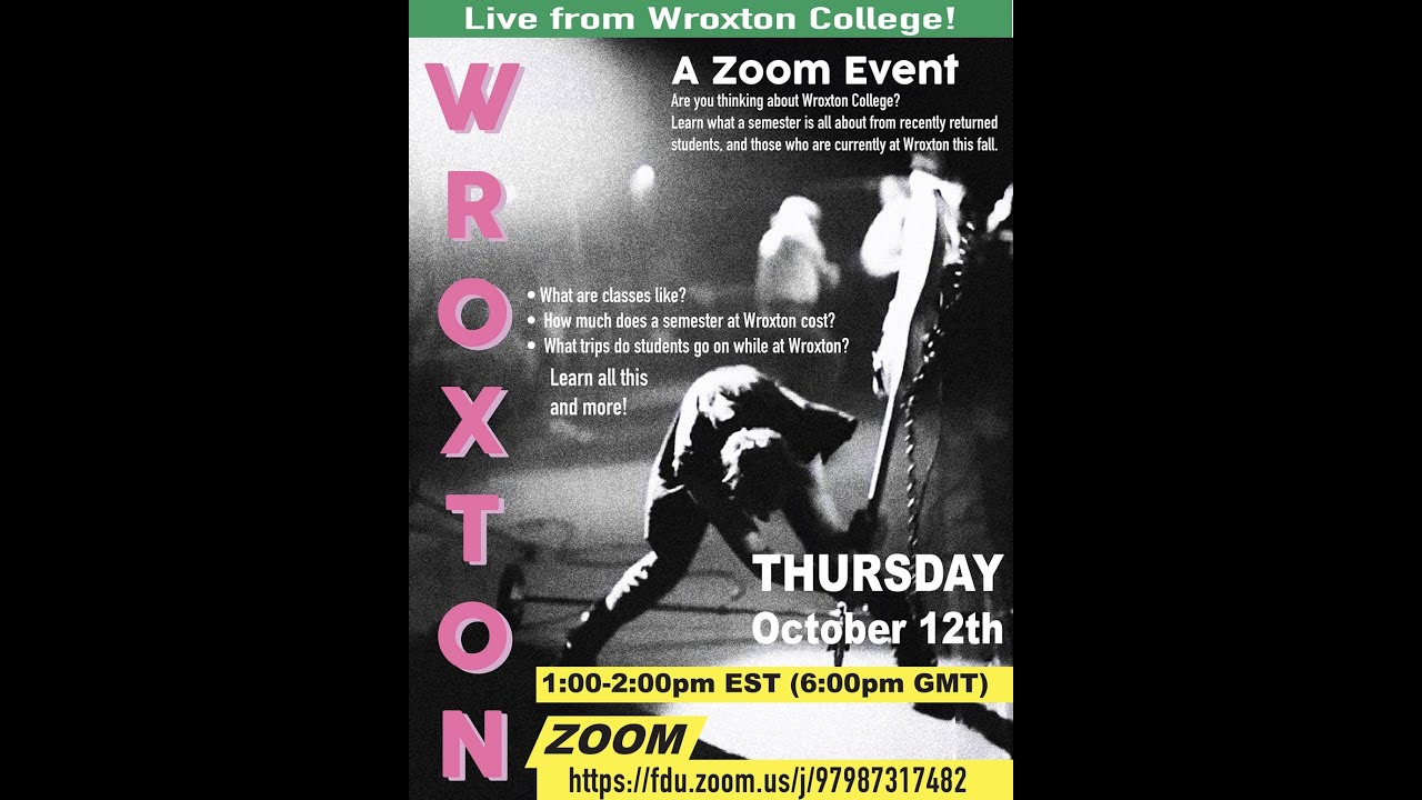 Live from Wroxton: Study Abroad Information Session