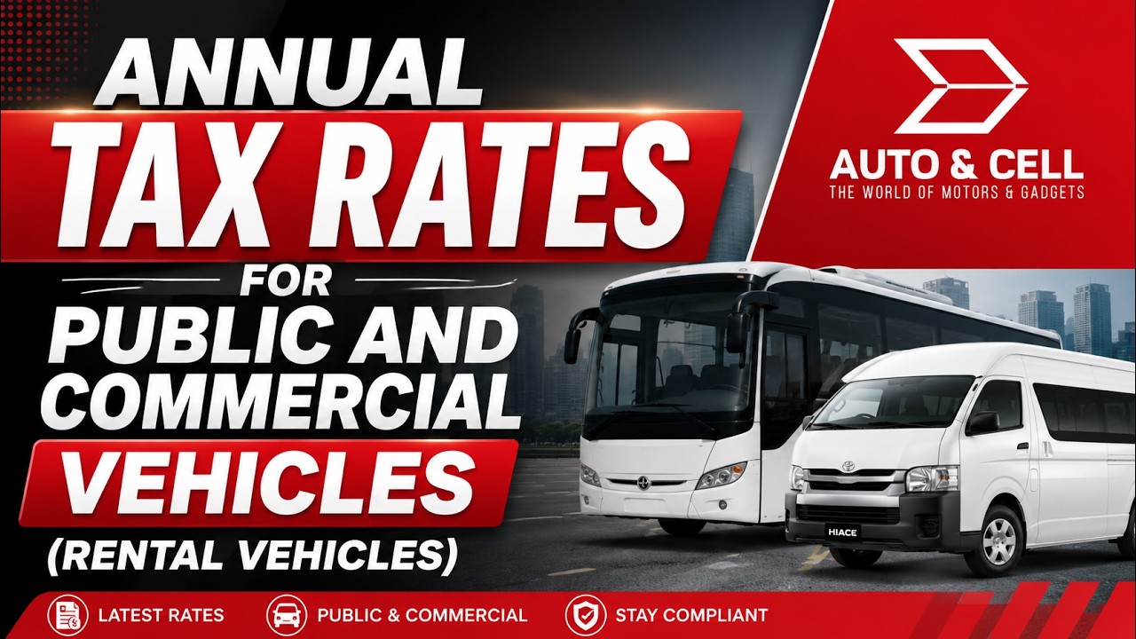 Government Increases Annual Tax Rate for Public and Commercial Vehicles | New Rates
