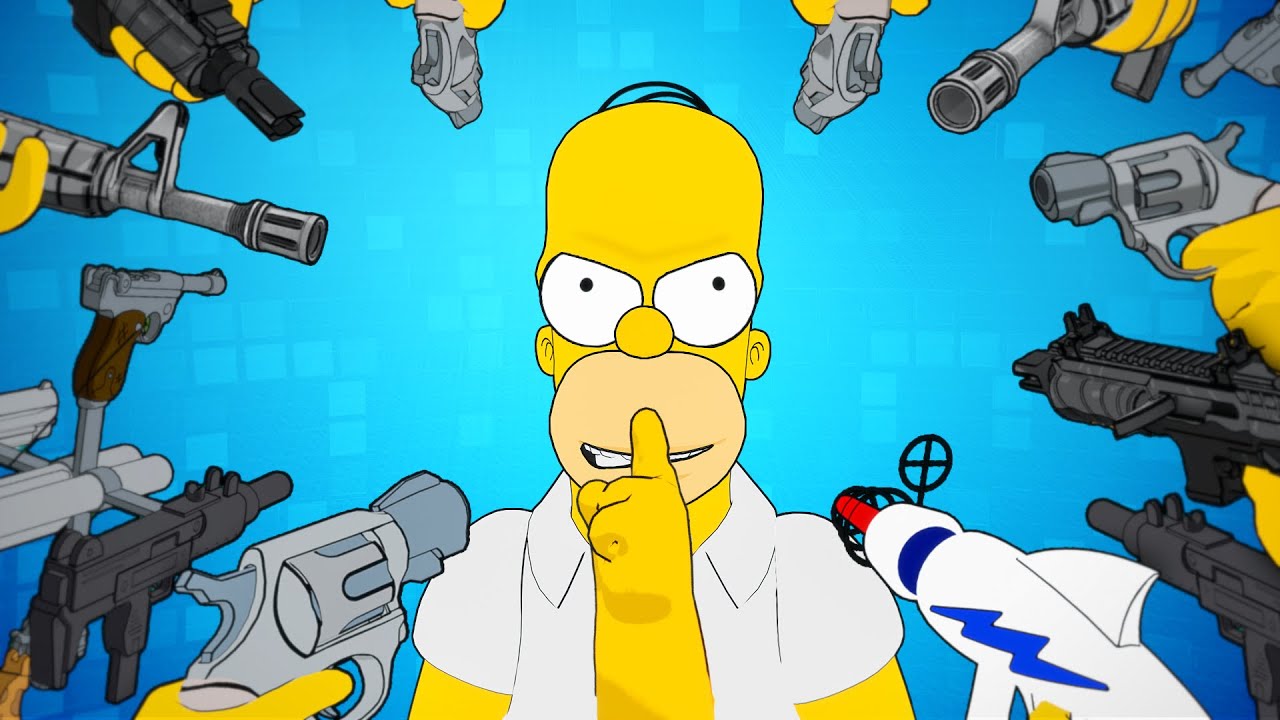 THE SIMPSONS vs PETER GRIFFIN (Fortnite Manhunt)