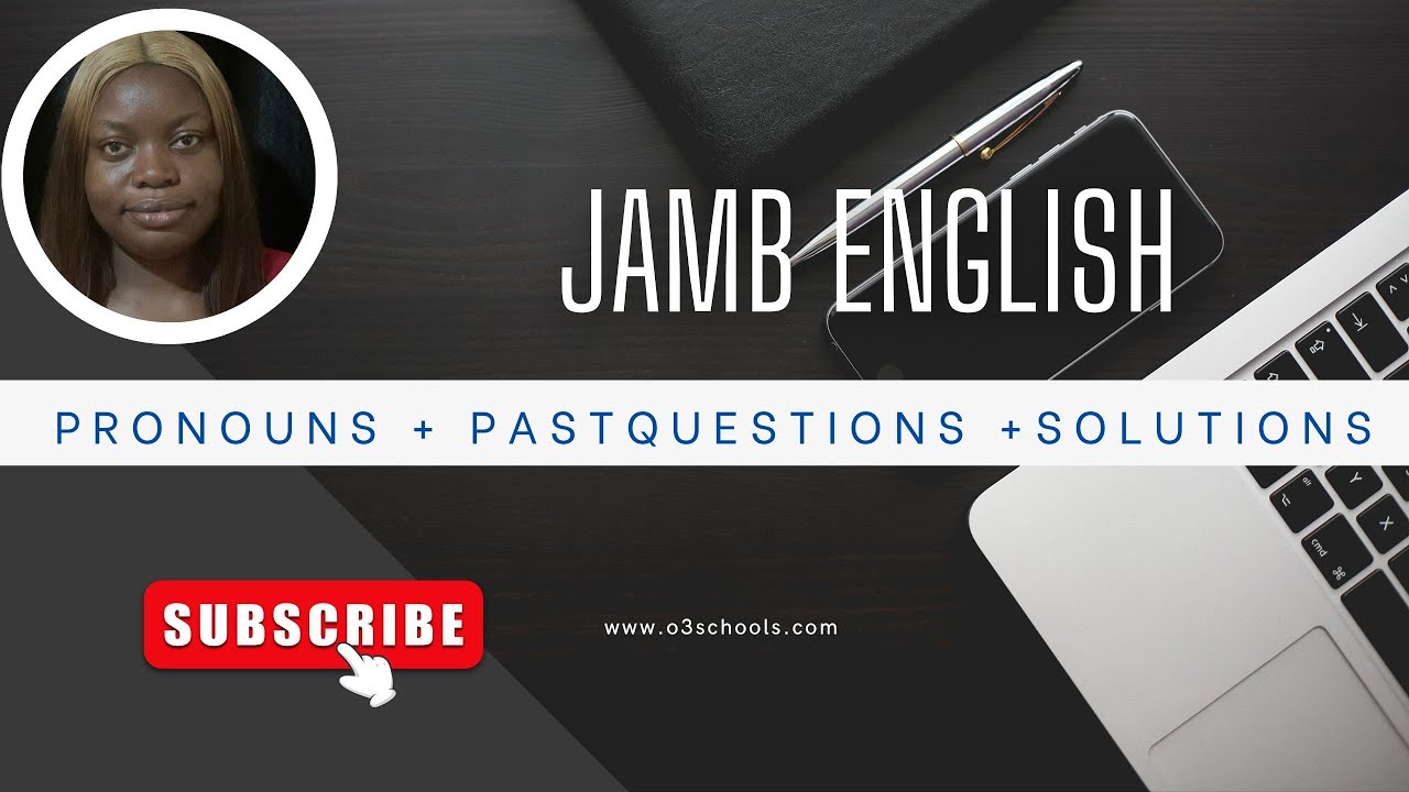 JAMB ENGLISH 2026 EP2 - Pronouns (Types, Rules) Past questions + Solutions