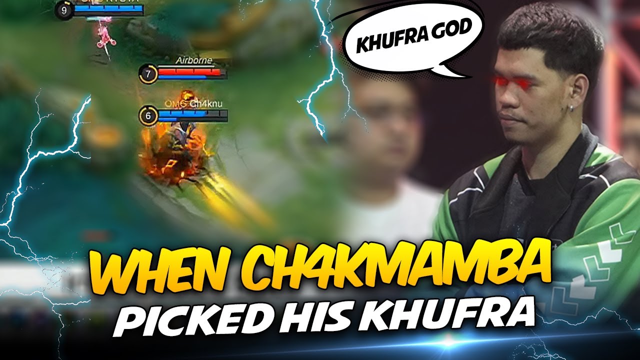 WHEN CH4KNU PICKED HIS SIGNATURE KHUFRA in HIS LAST GAME THIS SEASON . . . 🥶💥
