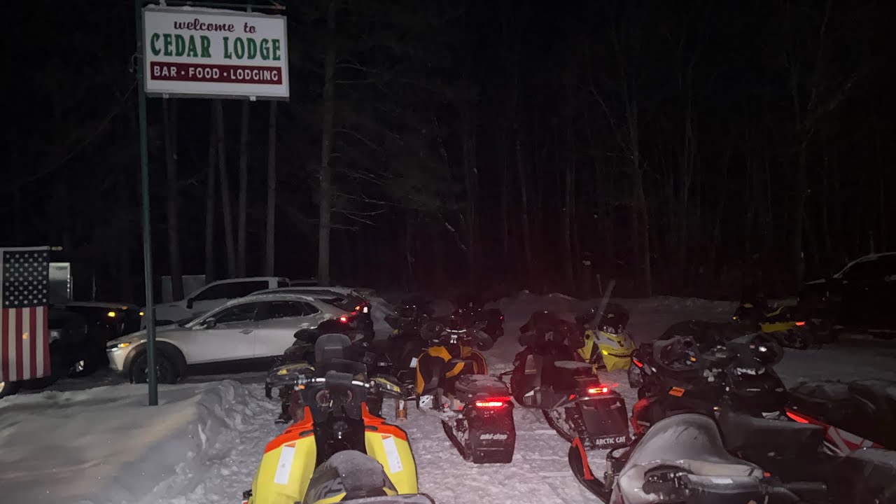 Trail Riding Mercer, WI to Park Falls, WI.  Feb 6, 2026. Club ride.
