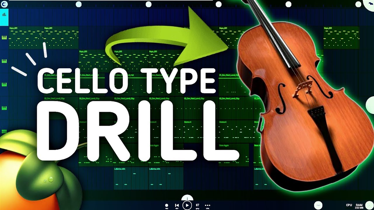 How To Make Crazy UK Drill Beats In Fl Studio Mobile 🔥