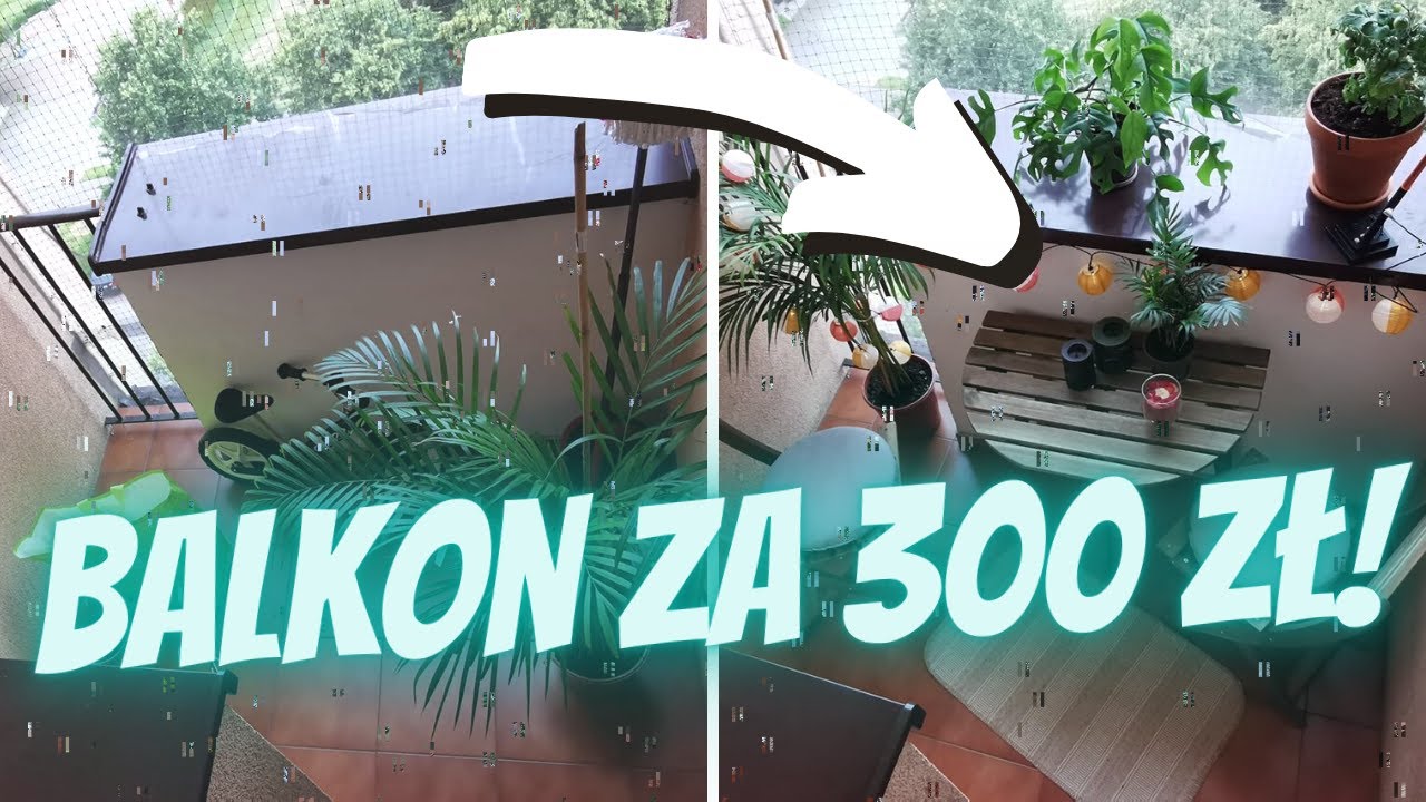 Metamorfoza małego balkonu!