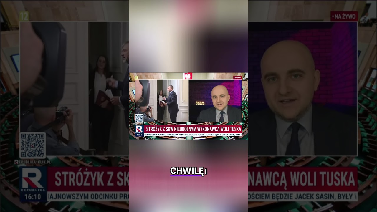 Poseł Czuchnowski: "Służby w moim domu! Jak w PRL-u?" 