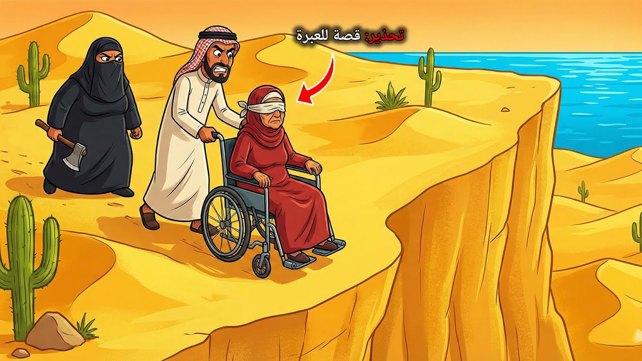 ألقوا أمهم العمياء في النهر ليتخلصو منها...وبعد اسبوع اكتشفوا انها تمتلك القرية !