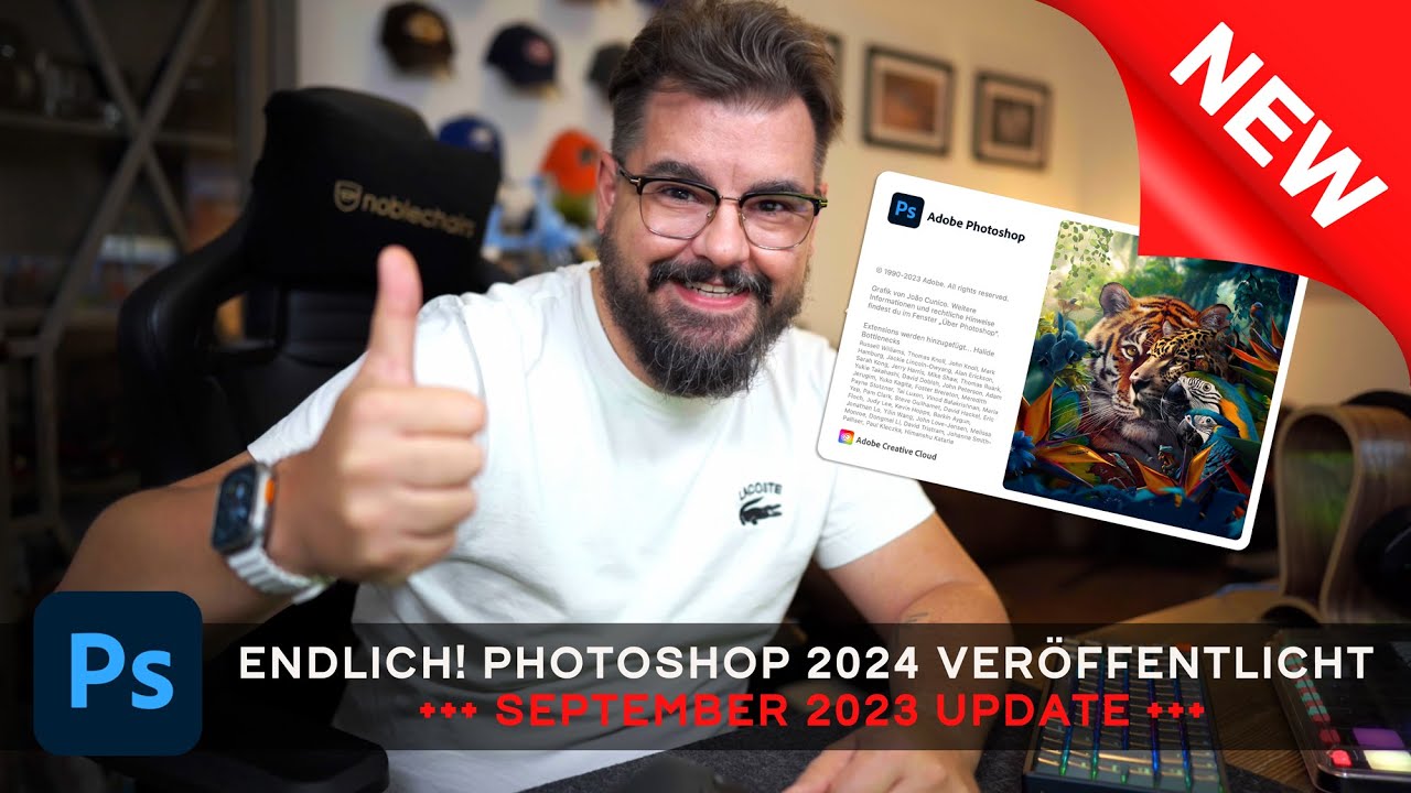 PHOTOSHOP September Update 2023 | DAS sind die neuen Funktionen!