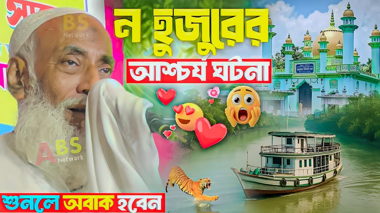 ন হুজুরের আশ্চর্য ঘটনা।পীর আল্লামা ওমর সিদ্দিকী ওয়াজ।Pir Omor Siddiqui Jalsa