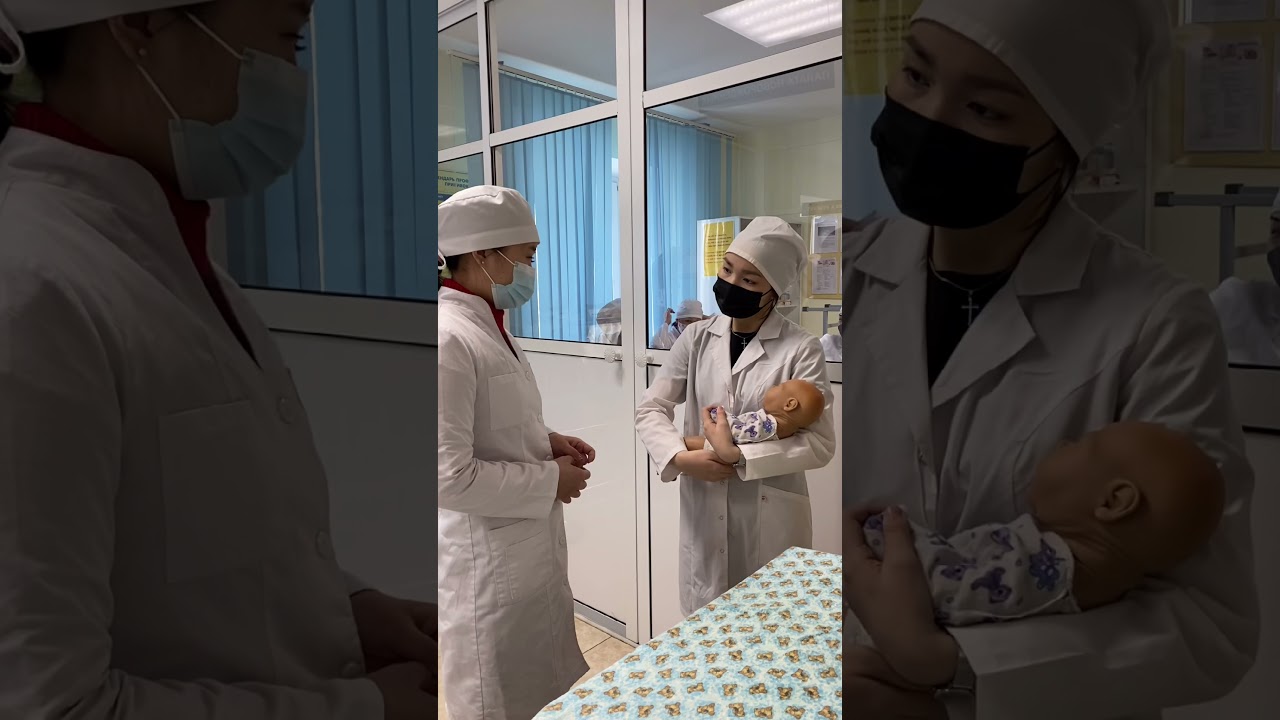 Измерение окружности головы и грудной клетки