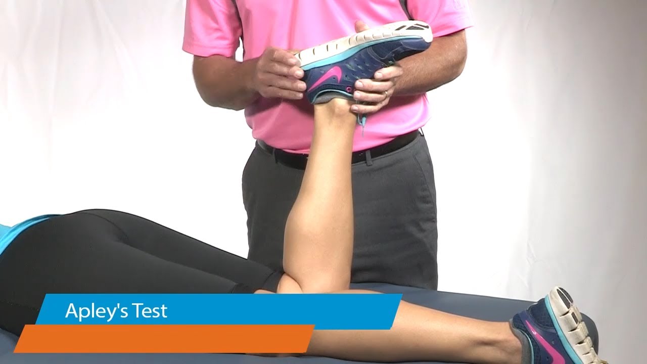 Apley's Test - HomeCEU