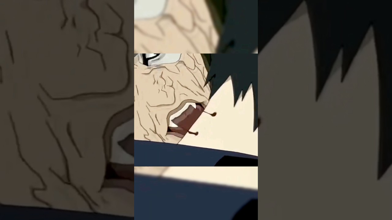 Orochimaru Gave Sasuke Uchiha CURSE MARK #sasuke #shorts #naruto #orochimaru