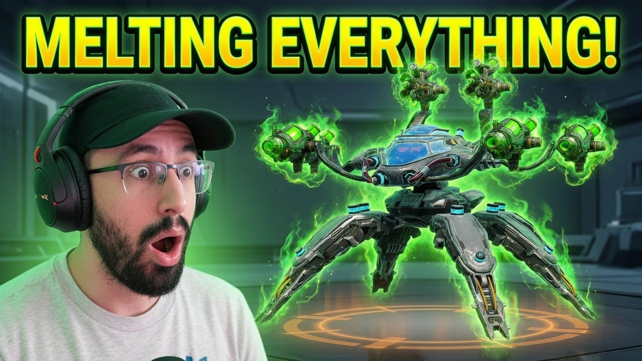 OMG! Buffed Toxin Dagon Is Melting Meta Robots! Crazy Corrosion Damage! | War Robots WR