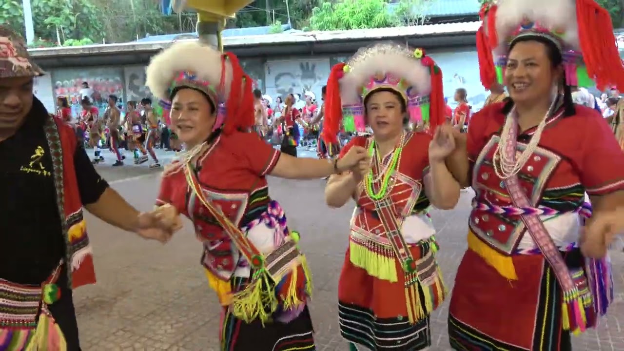 苓雅仔豐年祭片段  七罈酒  我愛紅娘畫面  2022年8月拍攝（苓雅部落）