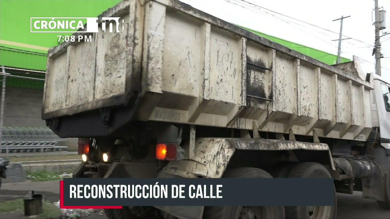 Reconstrucci&oacute;n de la calle 15 de Septiembre presenta un avance de 70% - Nicaragua