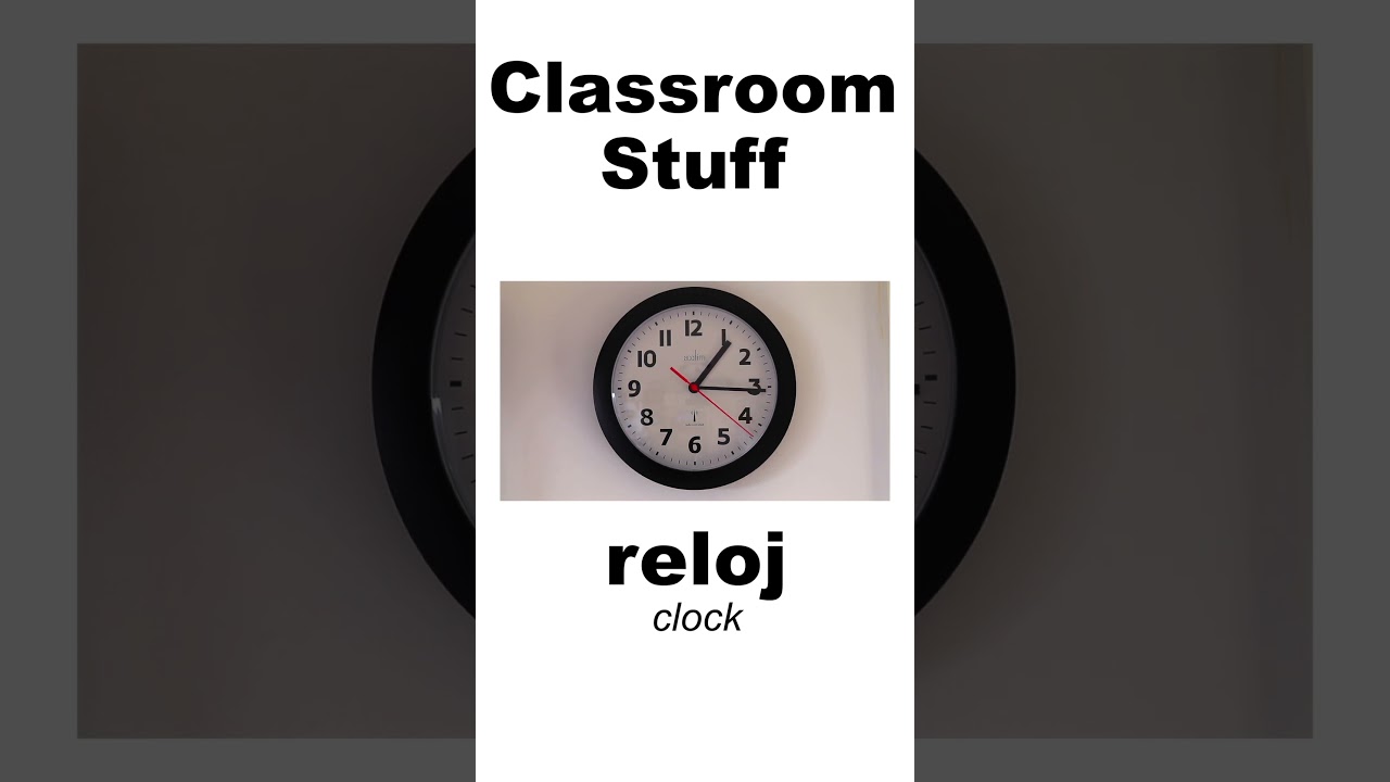 In the classroom - Learn Spanish (SimpleSpanish)