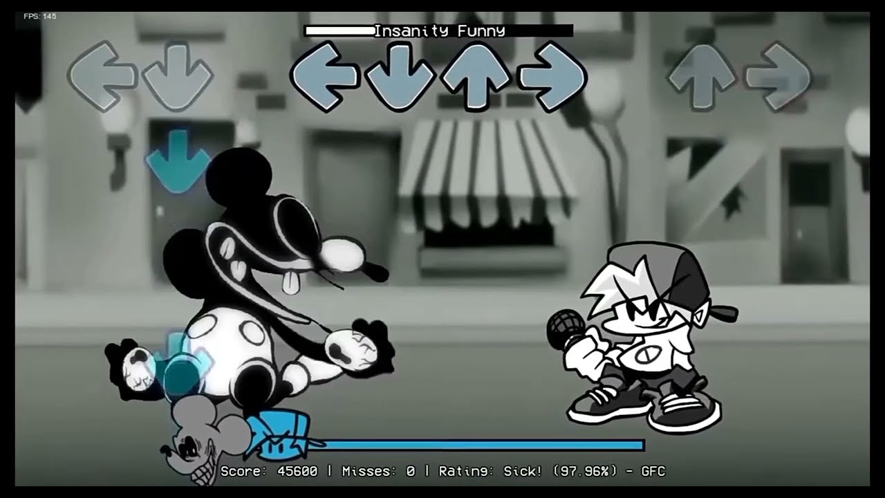 fnf VS mouse V3 (insanity funny) song