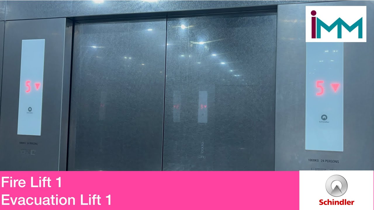 IMM || Schindler Elevator (Fire Lift 1 / Evacuation Lift 1)