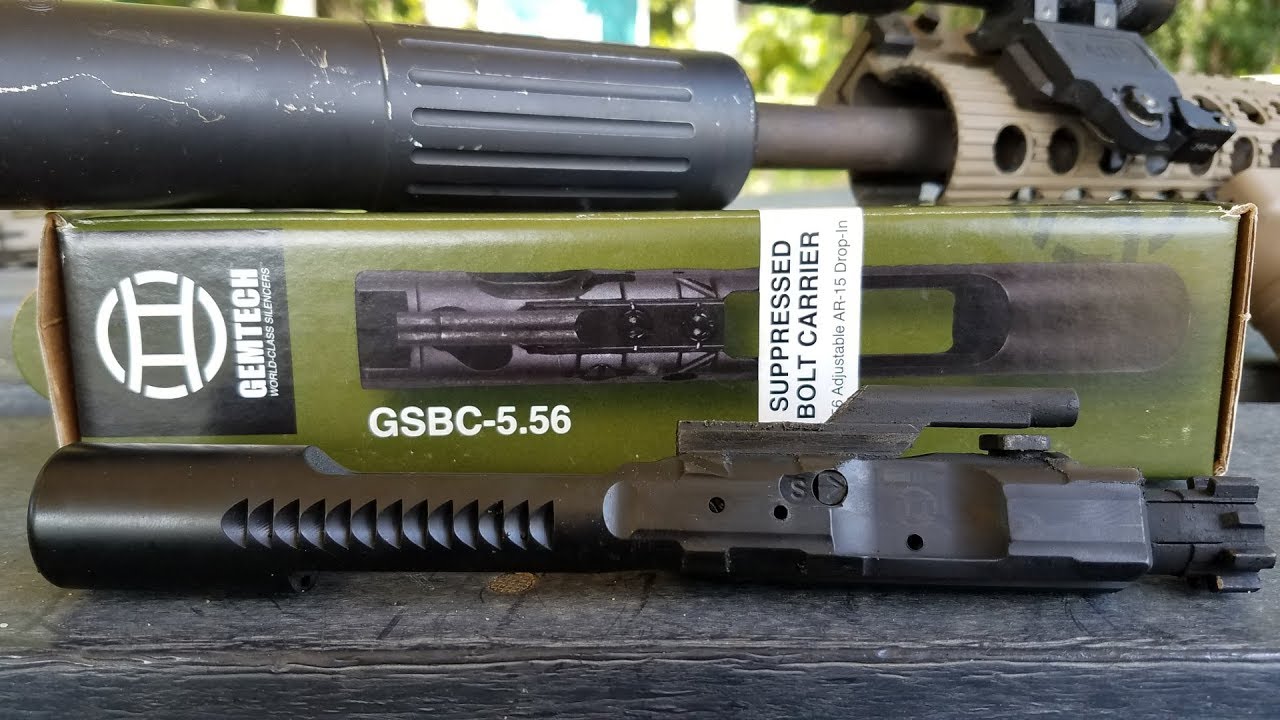 Gemtech Bolt Carrier - Must Have For Suppressed AR-15