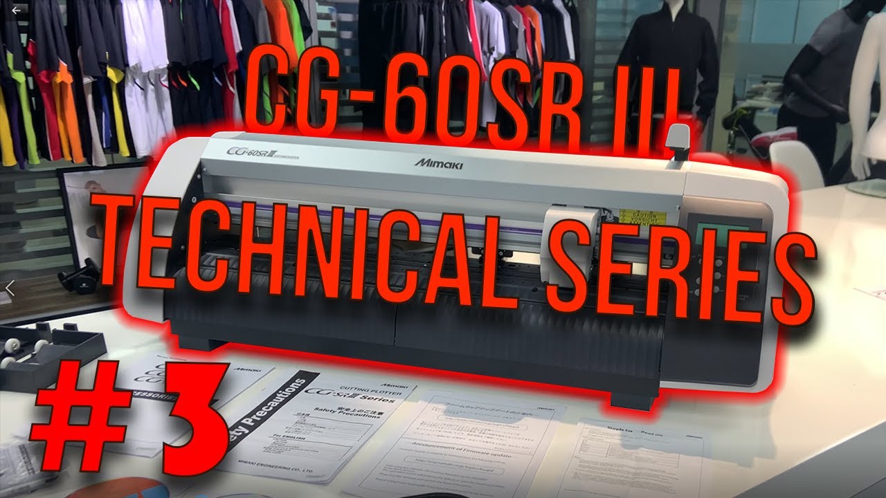 Loading Vinyl -  Mimaki CG-60SR III Technical Series