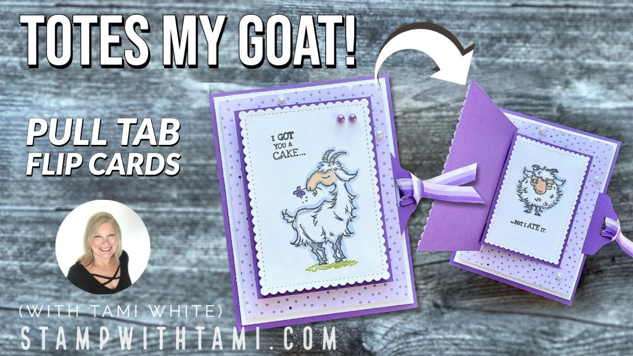 🔴 Totes My Goat! Карточки-перевёртыши с язычками