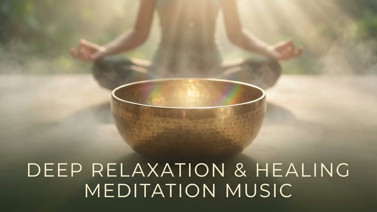 Tibetan Singing Bowl Meditation | 20 Min Deep Relaxation & Yoga Healing Sound Bath