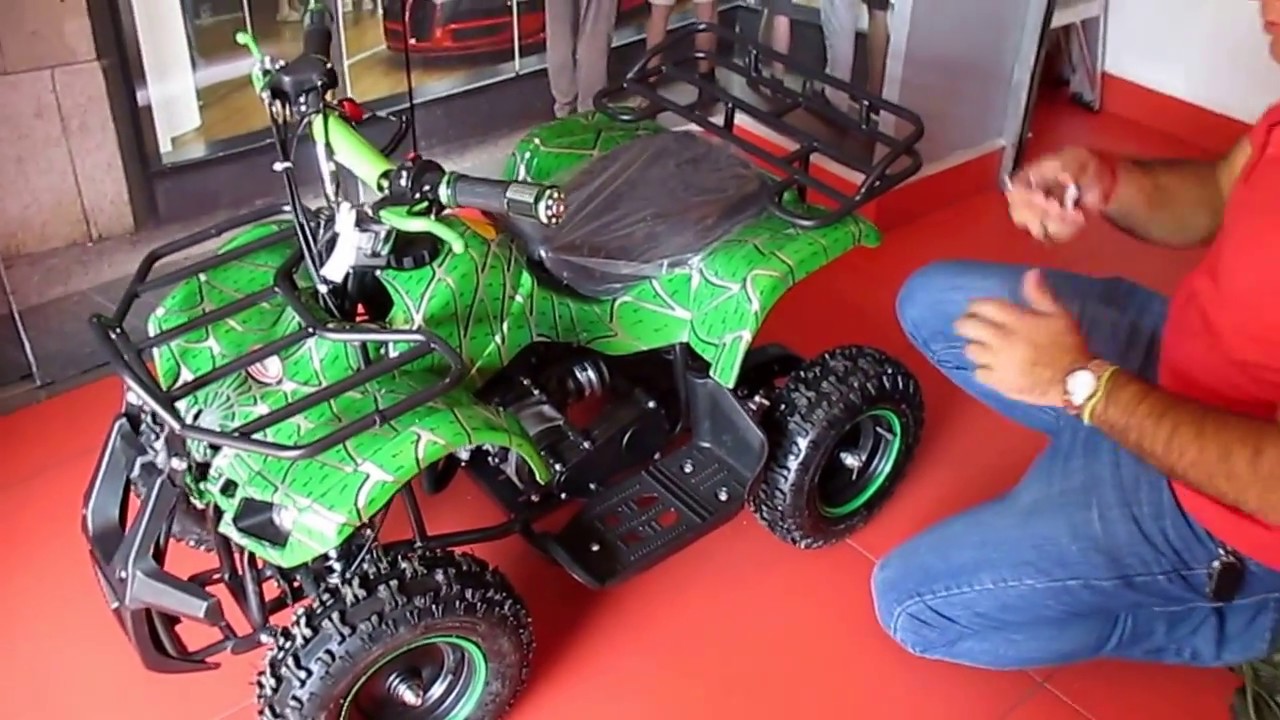 TUTORIAL DE FUNCIONAMIENTO DE MINI CUATRIMOTO SPIDER
