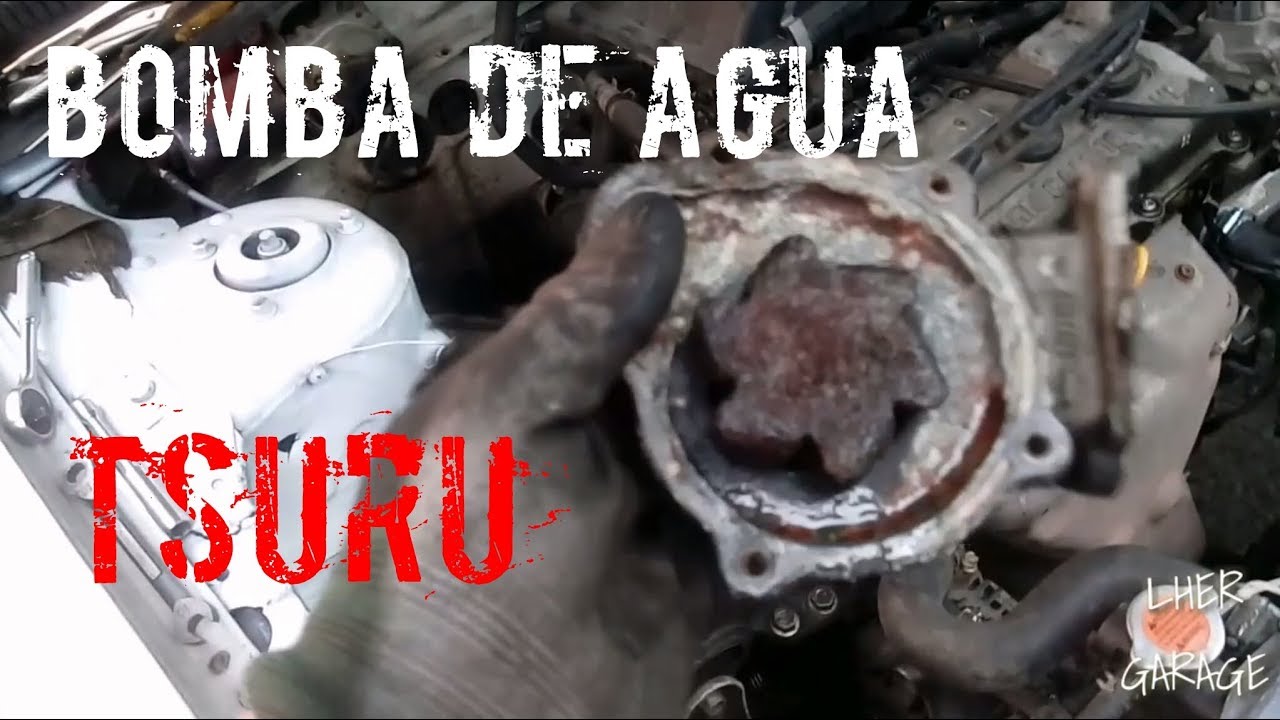 Cambio de bomba de agua a Tsuru | Luis Her