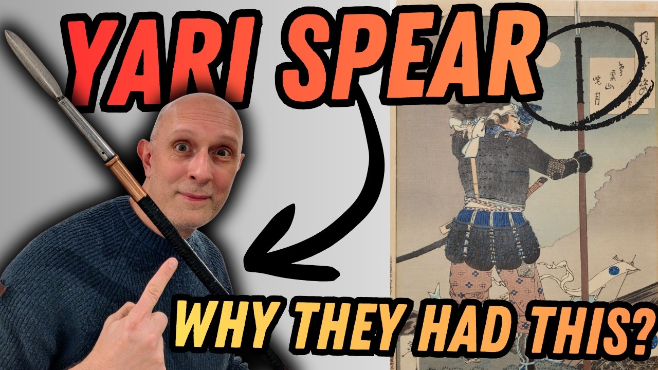 Why did Japanese YARI spear shafts have this cool WRAP?