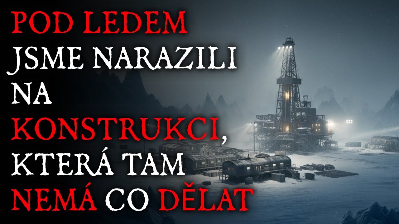 Pod ledem jsme narazili na konstrukci, která tam nemá co dělat - Creepypasta CZ