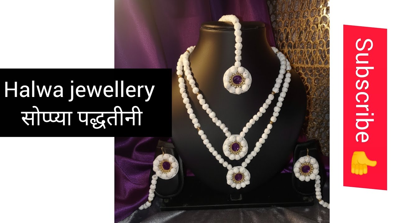 Halwa jewellery ✨#handmadejewellery#jewellery#halwajewellery#traditional#marathivibes#