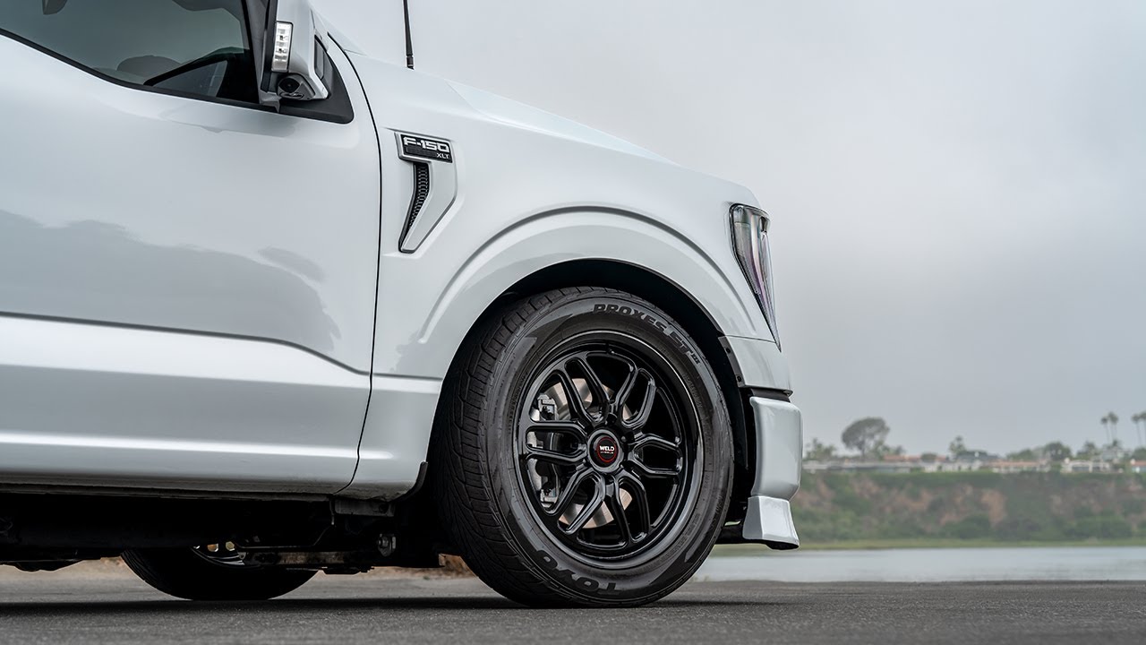 F150 Dressed in All Black to Laguna Beach