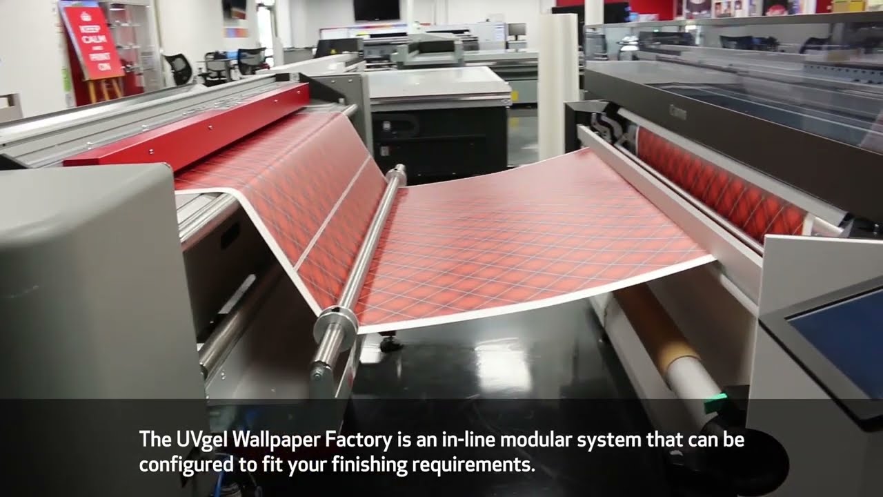 Colorado UVGel Printer Wallpaper Factory