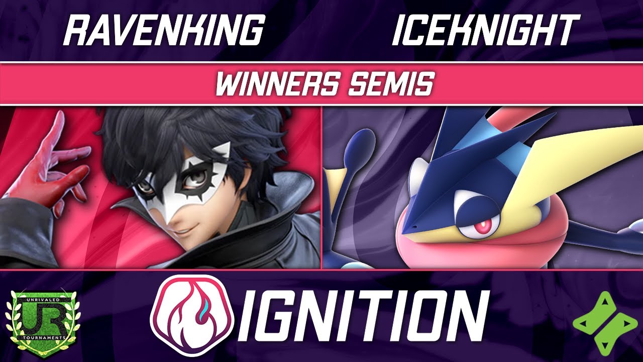 Ravenking (Joker) vs IceKnight (Greninja) - Ignition 300 WINNERS SEMIS