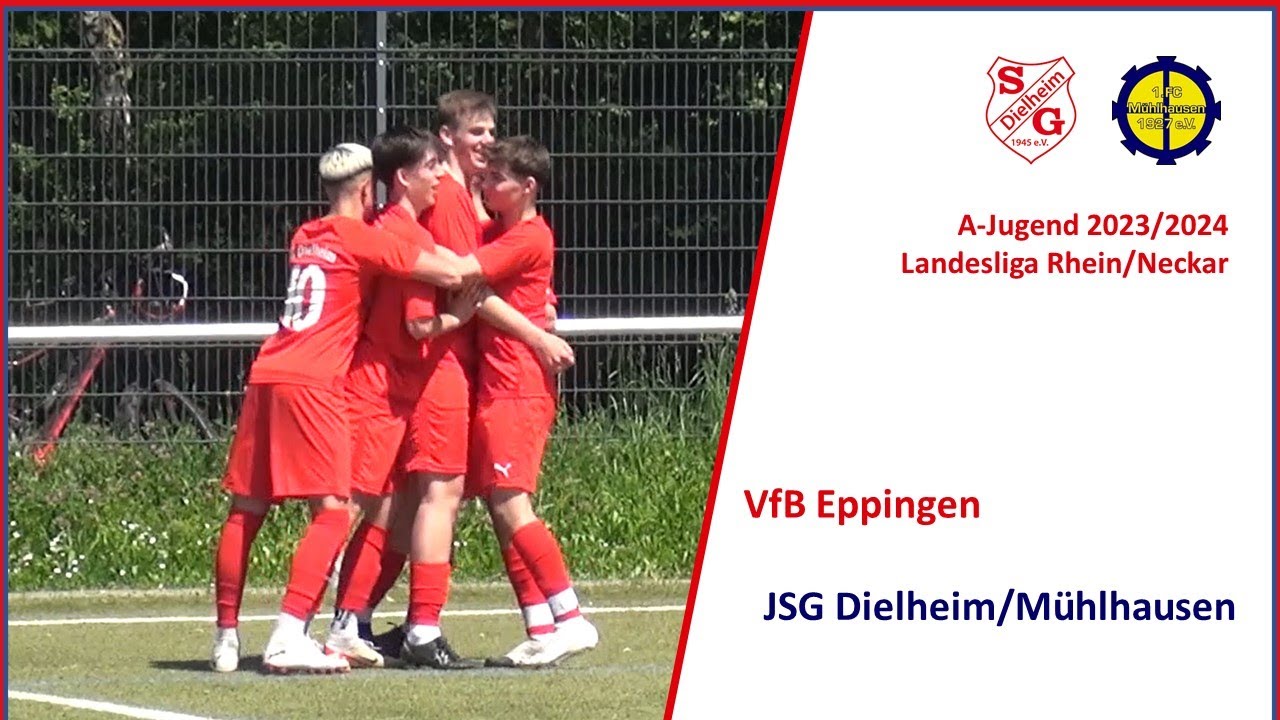VfB Eppingen - JSG Dielheim/Mühlhausen 1:2 (0:1) 11. Mai 2024 A-Jugend Landesliga