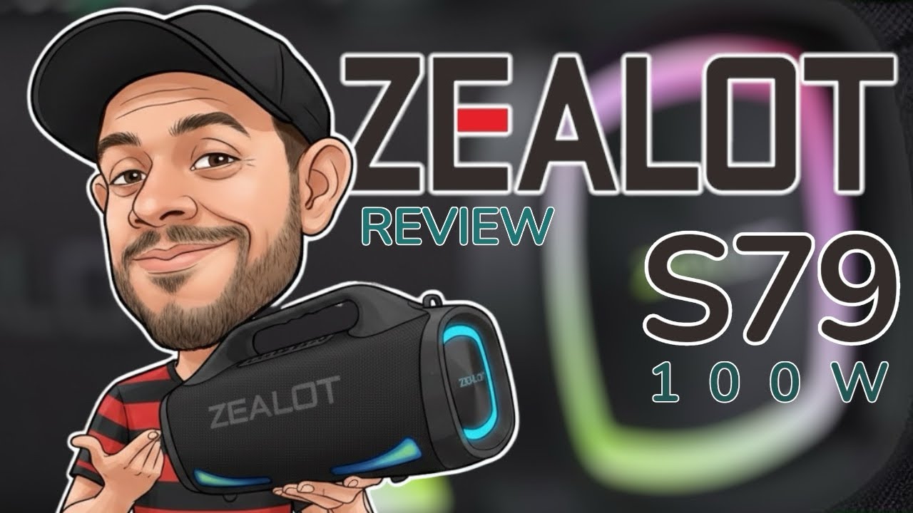 Zealot S79 100W TWS IPX6 -  Graves e Sub potentes ( Review )