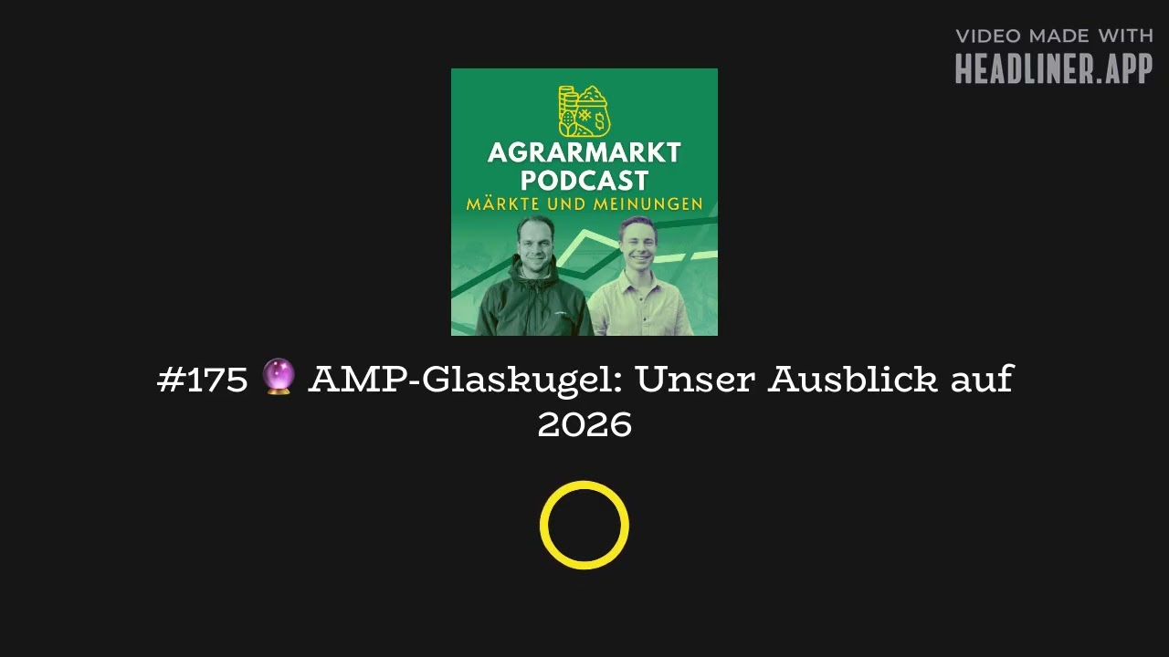 #175 🔮 AMP-Glaskugel: Unser Ausblick auf 2026 | Agrarmarktpodcast