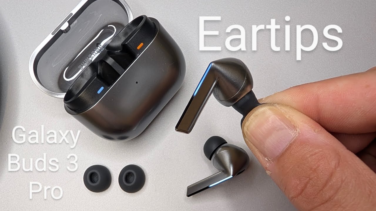 Как поменять амбушюры на Galaxy Buds 3 Pro #samsung